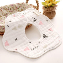 将图片加载到图库查看器，Unisex 360 Degree Rotation 8 Layers Gauze For Baby Kids Burp Cloth For Newborn Infant Saliva Towel
