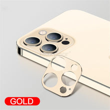 将图片加载到图库查看器，Camera Lens Tempered Glass For iPhone 12 11 Pro Max 12 Mini Full Cover Camera Ring Protector Sticker On iPhone12 Anti Scratch Camera Lens Protector 9H HD Camera Tempered Glass
