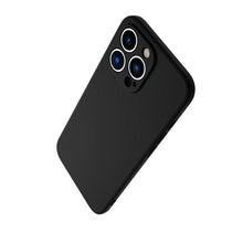Load image into Gallery viewer, Black Case For Iphone  5 5s SE 2020 6 6s 7 8plus x 10 XR XS 11 12 13 Mini Pro MAX Silicon Cover Car Design Matte Black Silicone Back Cover For iPhone
