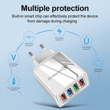 Load image into Gallery viewer, EU/US Plug USB Charger Quick Charge 3.0 For Phone Adapter Tablet Portable Wall Mobile Charger Fast Charging

