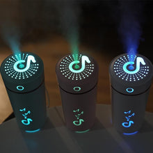 将图片加载到图库查看器，New USB Portable Mini Air Humidifier 200 ML Ultrasonic Essential Oil Diffuser For Home Bedroom Office Car With 7 Color Lights
