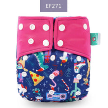 将图片加载到图库查看器，Trend New Print Eco-friendly Cloth Diaper Baby pocket Waterproof Cartoon Owl Baby Diapers Reusable Cloth Nappies For Baby and Kids

