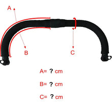 Load image into Gallery viewer, PU Leather Stroller Handle Covers &amp; Bumper Sleeve
