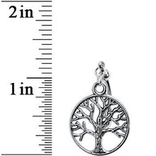 Load image into Gallery viewer, Top Mount Tree of Life Belly Ring
