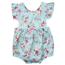 将图片加载到图库查看器，Girl Jumpsuits Girl Romper Infant Jumpsuits Sun suit Summer Clothes Outfits 0-18M For Girls In Floral Design
