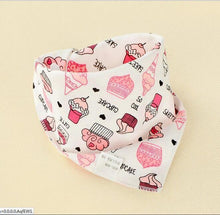 Load image into Gallery viewer, Infant Kids Baby Unisex Feeding Saliva Towel Dribble Triangle Bandana Bibs Burp Cloths Baby Gifts
