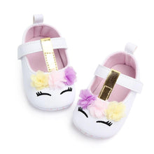 Load image into Gallery viewer, Baby Girls Flower Spring Autumn Luxury Leather Soft Sole Shoes High Quality Breathable And Flexible Baby Girl Shoe
