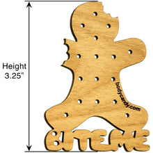 将图片加载到图库查看器，Gingerbread Man Travel Flat Back Earring Palette
