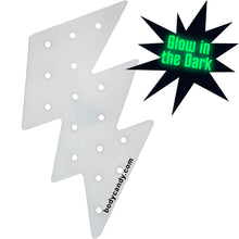 Load image into Gallery viewer, Glow in the Dark Lightning Travel Flat Back Earring Palette
