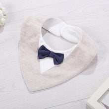 Load image into Gallery viewer, Infant Kids Bibs For Boy/Girls Newborn Feeding Waterproof Toddlers Soft Bow Burp Tie Scarf For Children
