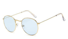 Load image into Gallery viewer, Famous  Retro Popular Oval Luxury Round Vintage Woman and Man Sunglasses  Brand Designer Oculos De Sol With UV400 protection
