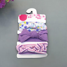 Load image into Gallery viewer, Modern 3PCS Set Floral Bows Baby Headband Dot Bowknot Cotton Hair Band Girls Hair Accessories For Girls
