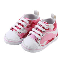 将图片加载到图库查看器，Newborn Baby Shoes Girls Boys Soft Warm Leather Prewalker Anti-slip Shoes Canvas Sports Sneakers Footwear Shoes
