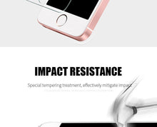 将图片加载到图库查看器，3D full Cover Tempered Glass protection For iphone 5 5S SE 2016 Screen Protector For iPhone 5S SE 5C Glass Protective Film Shatterproof Scratchproof Premium Tempered Glass Screen Protector for iPhone
