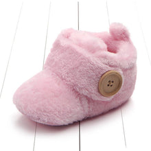 将图片加载到图库查看器，Baby Toddler First Walkers Baby Shoes Soft Slippers Cute Shoes Winter Non-Slip Baby Warm Autumn Comfortable Shoes
