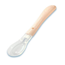 Load image into Gallery viewer, 1pcs Baby Spoon Feeder Flatware New Safety Baby Learning Dinnerware Temperature Sensing Baby Feeding Spoon Soft Silicone For Boys And Girls
