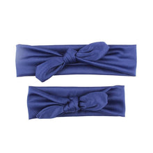 Load image into Gallery viewer, Mother &amp; Baby Hair Bands Kids Headband Parent-kid Rabbit Ear Knot Headwear Turbans Hair Accessories Set
