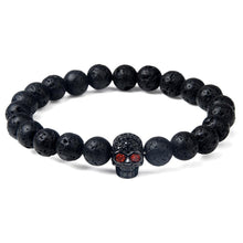 将图片加载到图库查看器，Modern Leopard Tiger Eye Lion Head Elegant Bracelet Owl Buddha Bead Luxury Bracelets Bangles Skull Charm Natural Stone Bracelet Yoga Jewelry For Men And Women
