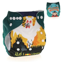 将图片加载到图库查看器，Baby Pocket Cloth Diaper Nappy Reusable Adjustable Washable No Inserts Nappie For Baby In Modern Printed Style
