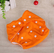 Load image into Gallery viewer, Baby Diapers Washable Reusable Nappies Grid/Cotton Training Pant Cloth Diaper Multiple Use For Baby And Kids

