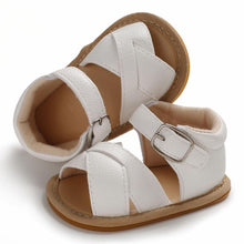Load image into Gallery viewer, Stylish Summer Baby Kid Boy Girl Sandals Prewalker Newborn Leather Soft Sole Comfortable Crib Shoes
