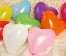 Load image into Gallery viewer, 100Pc Red Pink Balloons 10Inch Love Heart Latex Balloons For Wedding Party and Celebration Helium Balloon Valentines Day Birthday Party Inflatable Balloons
