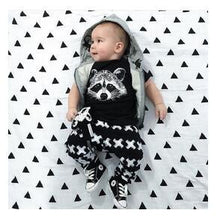 Load image into Gallery viewer, Modern Printed Baby Boy Clothes Sets T-shirt+ Pants Cartoon Printed Clothing Set For Boys In Elegant Design
