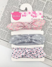 Load image into Gallery viewer, Modern  Handamde Luxury Set Baby Girl Headband Bow For Newborn Babies Hair Band Elastic Accessories Cotton Headwear For Girls
