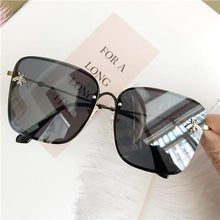 将图片加载到图库查看器，Popular brand  Oversize Square Sunglasses For Women and Ladies  Luxury Driving Superstar  Designer Sunglasses With Shades and Gradient Glasses With  UV400 Protection
