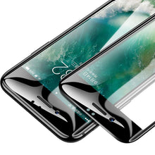 将图片加载到图库查看器，30D Curved Edge Full Cover Protective Glass On The For iPhone 7 8 6 6S Plus Tempered Screen Protector For X XR XS Max Glass Film Tempered Glass Anti Scratch Phone Screen Protector iPhone Glass
