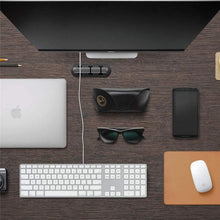 将图片加载到图库查看器，Cable Holder Silicone Cable Organizer Flexible USB Management Clips Holder For Mouse Keyboard Earphone Headset
