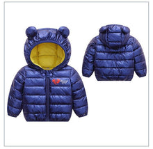 将图片加载到图库查看器，Infant Jacket 2020 Autumn Winter Baby Girls Jacket For Baby Coat Kids Warm Hooded Outerwear For Baby Boys Clothes Newborn Jacket
