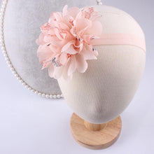 将图片加载到图库查看器，Bow Set Baby Girl Bows Hair Accessories Chiffon Flower Headband Bow knot Party Princess Dress Decoration For Girls Baby and Kids
