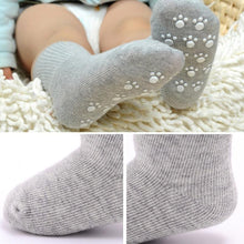 Load image into Gallery viewer, Cotton Baby Candy Color Anti Slip  Soft Kids Floor Socks For Newborn Baby Boy And Girls
