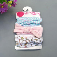 Load image into Gallery viewer, Modern 3PCS Set Floral Bows Baby Headband Dot Bowknot Cotton Hair Band Girls Hair Accessories For Girls
