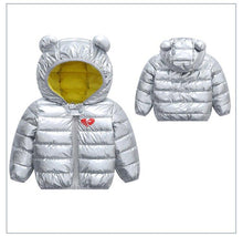 将图片加载到图库查看器，Infant Jacket 2020 Autumn Winter Baby Girls Jacket For Baby Coat Kids Warm Hooded Outerwear For Baby Boys Clothes Newborn Jacket
