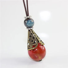 将图片加载到图库查看器，Miredo jewelry wholesale bronze hollow out necklaces women's mothers gift necklace pendant free shipping #1125

