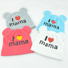 Load image into Gallery viewer, Trend New Baby Hats For Girls Cap Cute Ear Newborn Boys Girls Knitted Print Caps Beanies For  Baby
