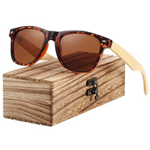 Load image into Gallery viewer, Bamboo Wood Retro and Classis  Handmade Sunglasses For Man and Woman Unisex Polarized  Sunglasses
