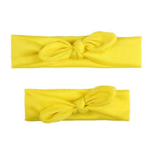 Load image into Gallery viewer, Mother &amp; Baby Hair Bands Kids Headband Parent-kid Rabbit Ear Knot Headwear Turbans Hair Accessories Set
