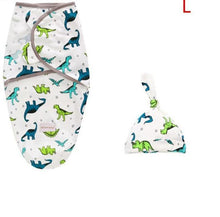 Load image into Gallery viewer, Baby Swaddle Blanket With Cap Swaddle Wrap Swaddling bag  Baby Sleeping Bag
