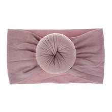 Load image into Gallery viewer, Newborn Infant Kids Girls Nylon Bow Hairband Headband Stretch Turban Knot For Bay Girls
