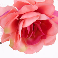 将图片加载到图库查看器，Luxury Handamde Mommy and Baby  Flower Headband Large Flower Crown Mother Kids Flowers  Headwear For Celebration
