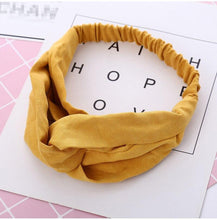 将图片加载到图库查看器，Cute Baby Girl Headbands Twisted Knotted Elastic Kids Hair Bands Turban Soft Children Head Bands for Baby Girls Hair Accessories
