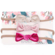 Load image into Gallery viewer, Flower Trendy Baby Headband For Girl Bows Crown Head Bands Cute Newborn Headbands Hairbands Baby Hair Accessories
