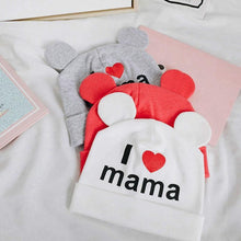 Load image into Gallery viewer, Trend New Baby Hats For Girls Cap Cute Ear Newborn Boys Girls Knitted Print Caps Beanies For  Baby
