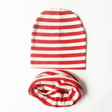 将图片加载到图库查看器，Modern Baby Boys &amp; Girls Hat Scarf Set Beanie Boys Caps with Scarf for Kids In elegant Modern Design
