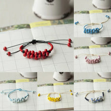 Load image into Gallery viewer, Women's Ceramic hand made DIY Bracelets Artware Retro bracelet for woman girl gift Fashion Jewelery wholesale #5194
