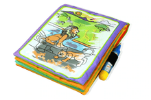 Load image into Gallery viewer, Modern Coloring Magic Water Drawing Book With Pen For Kids and Baby Educational Toy Animals Painting Writing Doodle Cloth Book Kids Drawing Board

