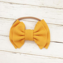 将图片加载到图库查看器，Modern Fashion Floral Headband Newborn Baby Elastic Hairbands Pearl Fresh Style Bow Knot For Girls
